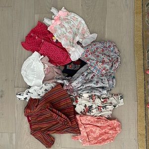 3-6 months baby girl outfits - selling as one whole lot